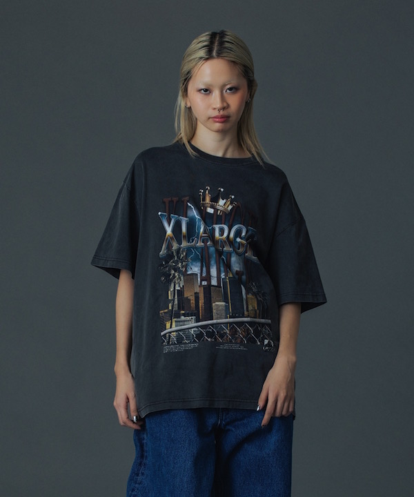 XLARGE �������ȥ�顼�� CITYSCAPE S/S TEE