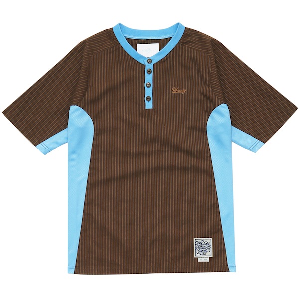 WHIMSY �����ॸ�� Baseball Henley Shirt