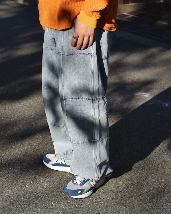 Hellrazor �إ�쥤���� BLOCK BAGGIE DENIM