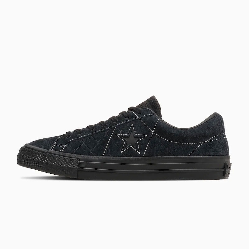 CONVERSE Skateboarding ����С��� ONE STAR SK / HEEL COLLECTIVE Black Monochrome
