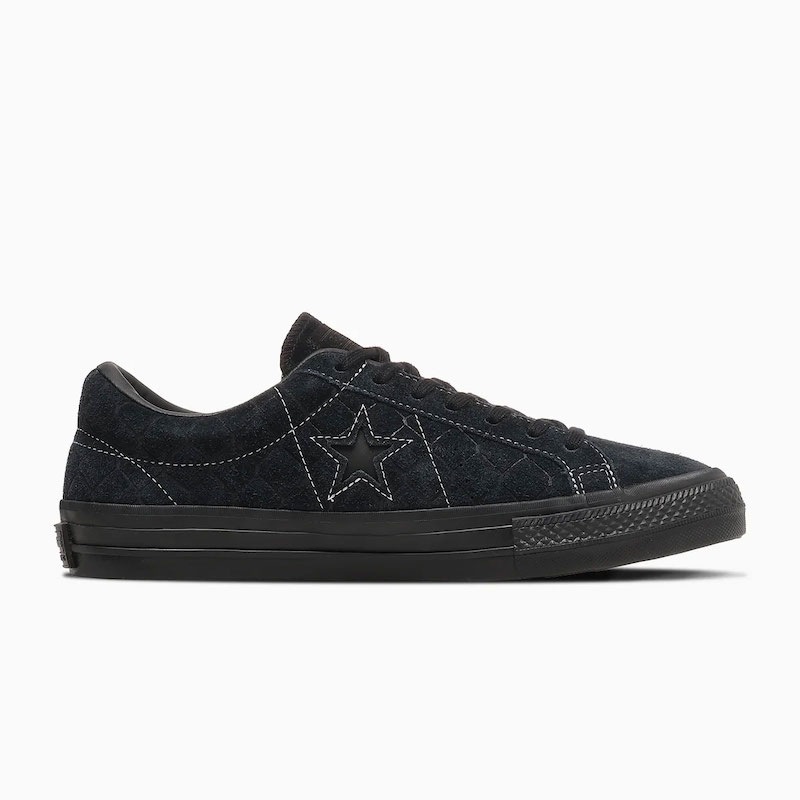 CONVERSE Skateboarding ����С��� ONE STAR SK / HEEL COLLECTIVE Black Monochrome