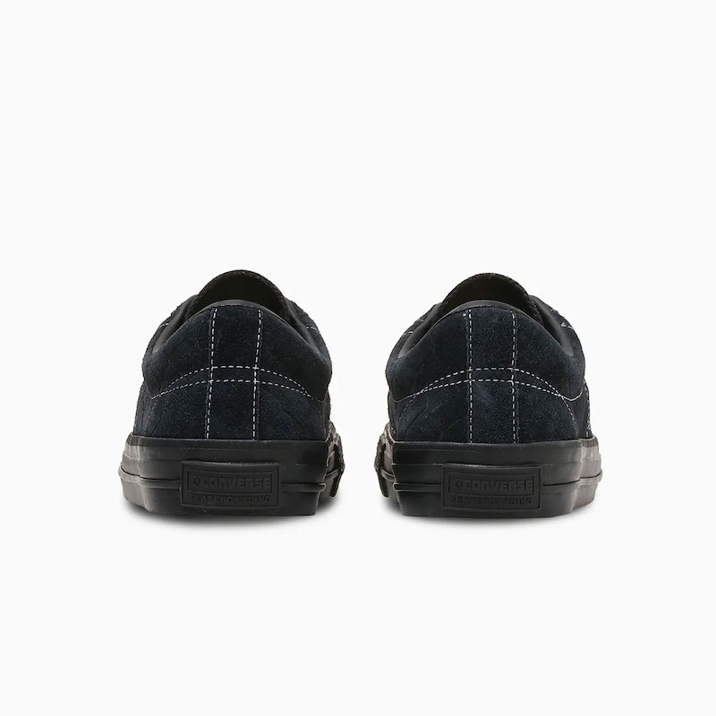 CONVERSE Skateboarding ����С��� ONE STAR SK / HEEL COLLECTIVE Black Monochrome