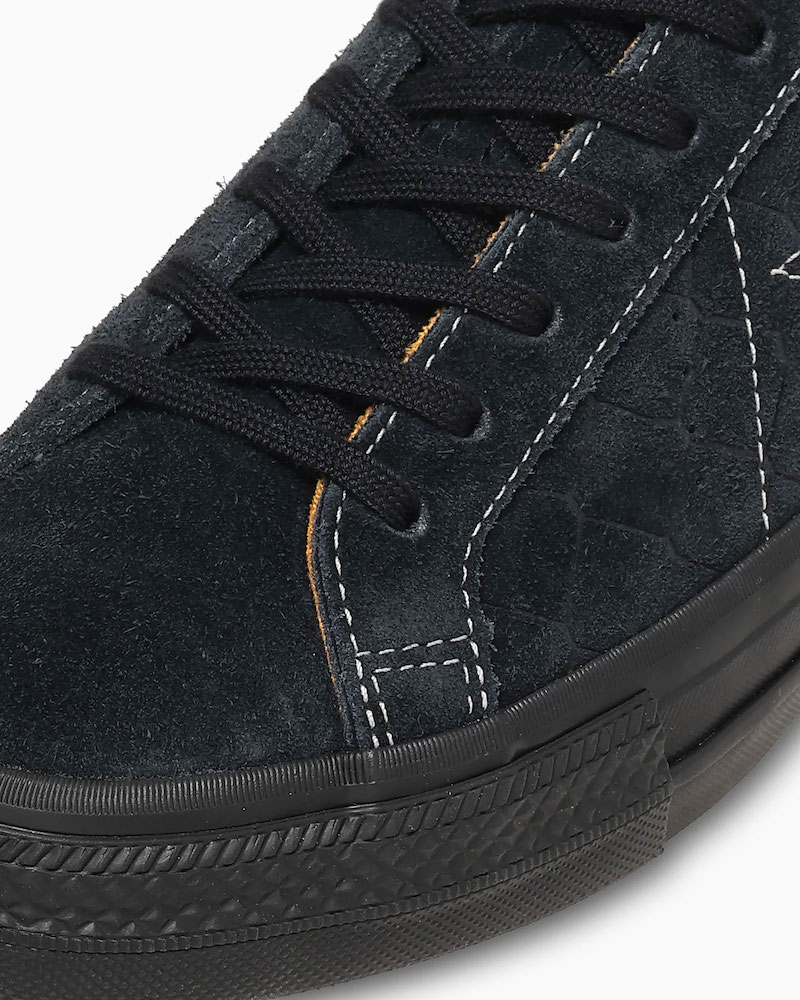 CONVERSE Skateboarding ����С��� ONE STAR SK / HEEL COLLECTIVE Black Monochrome