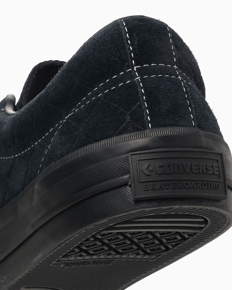CONVERSE Skateboarding ����С��� ONE STAR SK / HEEL COLLECTIVE Black Monochrome
