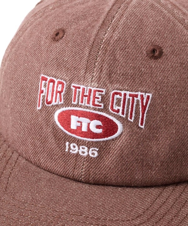 FTC ���եƥ������� WASHED DENIM 6 PANEL