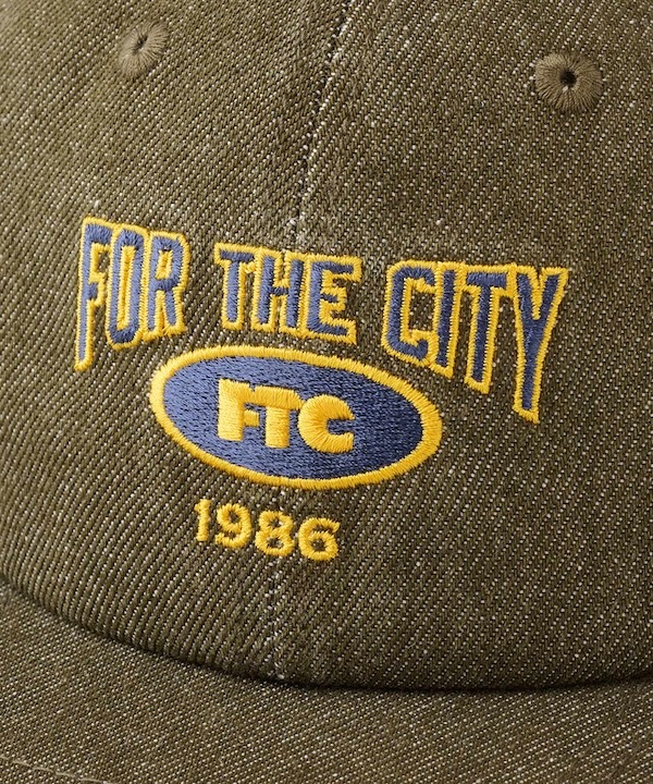 FTC ���եƥ������� WASHED DENIM 6 PANEL