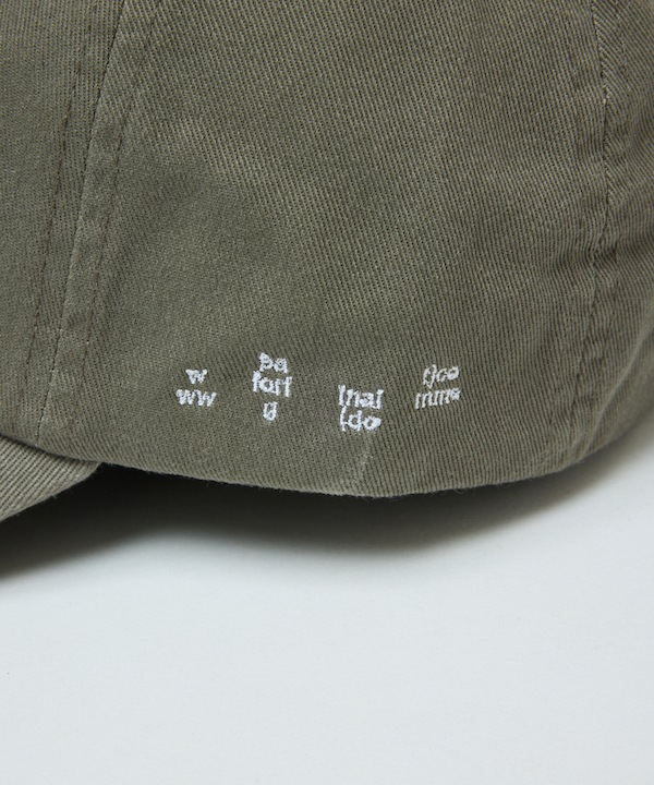 BAL �Х� COTTON 6-PANEL HAT