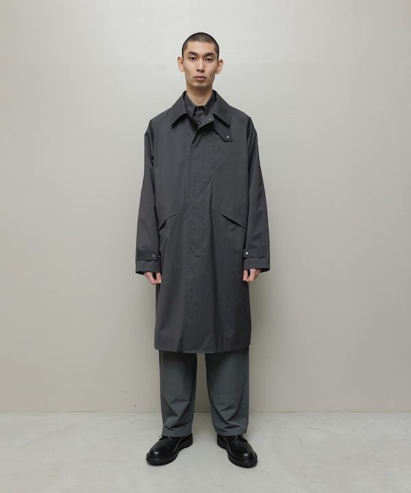 BAL �Х� WATER RESISTANT WOOL BALMACAAN COAT