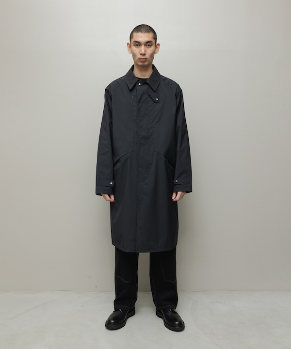 BAL �Х� WATER RESISTANT WOOL BALMACAAN COAT