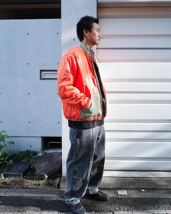 Hellrazor �إ�쥤���� REVERSIBLE ARMY CARGO PUFF JACKET