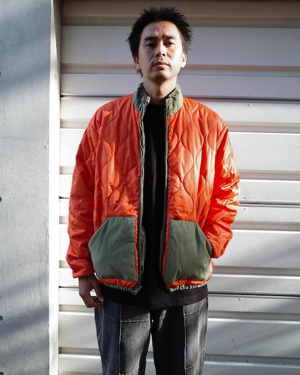 Hellrazor �إ�쥤���� REVERSIBLE ARMY CARGO PUFF JACKET