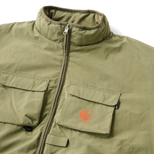 Hellrazor �إ�쥤���� REVERSIBLE ARMY CARGO PUFF JACKET