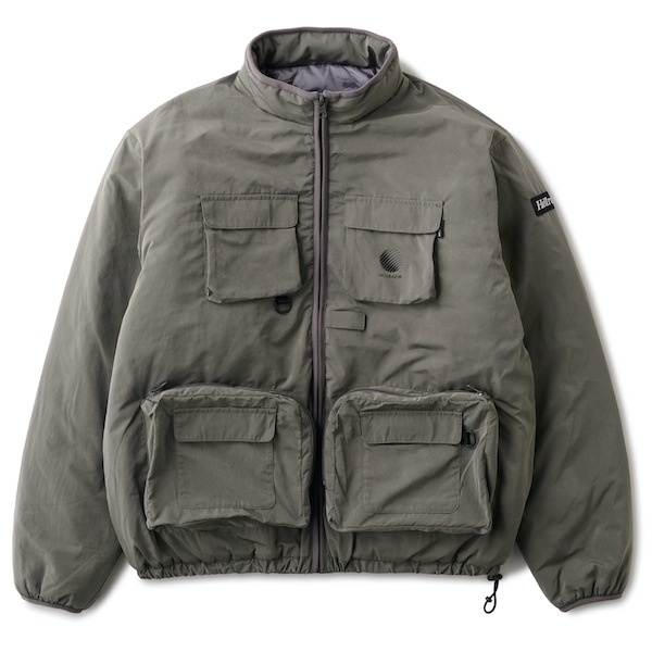 Hellrazor �إ�쥤���� REVERSIBLE ARMY CARGO PUFF JACKET