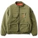 Hellrazor �إ�쥤���� REVERSIBLE ARMY CARGO PUFF JACKET