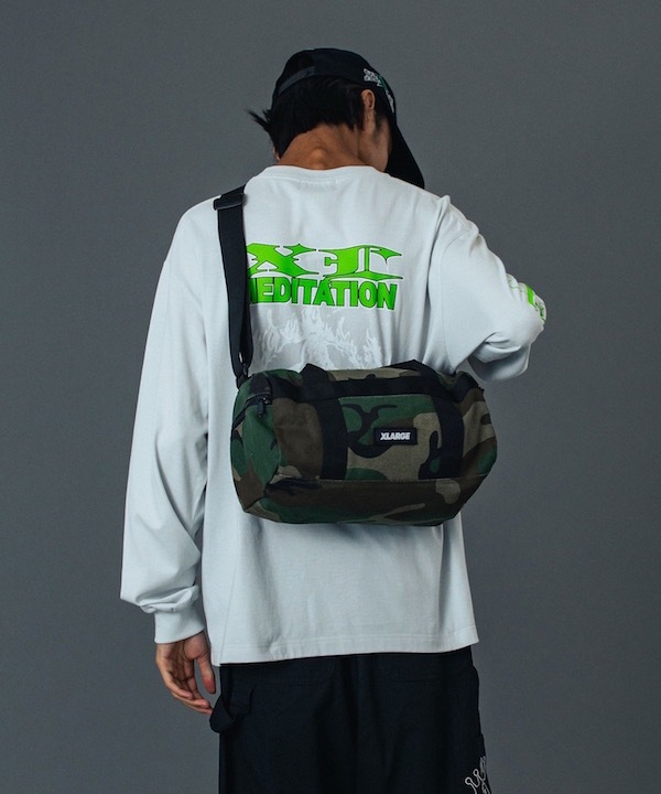 XLARGE �������ȥ�顼�� CANVAS TACTICAL BARREL BAG