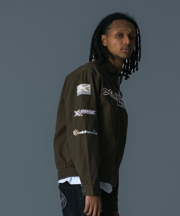 XLARGE �������ȥ�顼�� PEACH FINISHED WORK JACKET