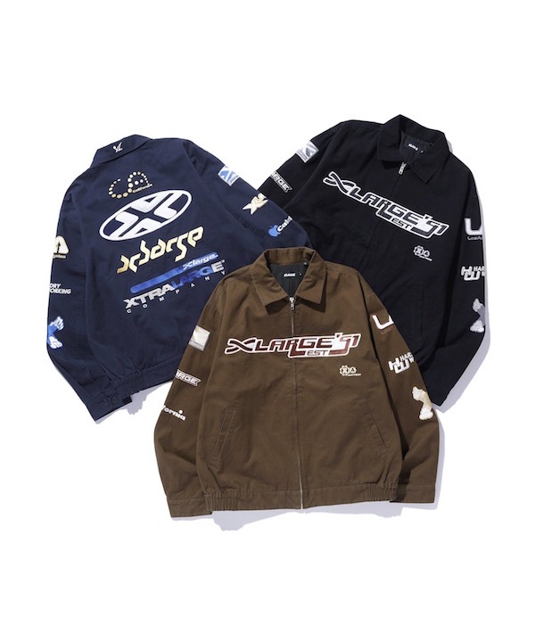 XLARGE ワークジャケット XLARGE エクストララージ PEACH FINISHED WORK JACKET | XLARGE