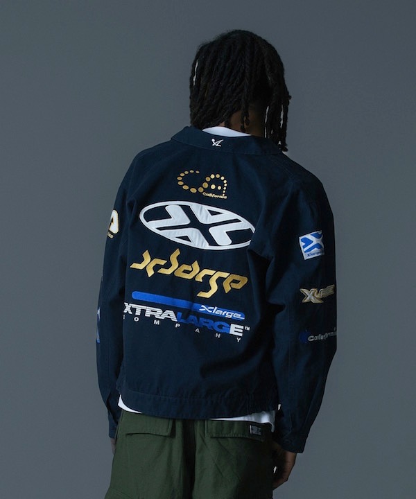 XLARGE �������ȥ�顼�� PEACH FINISHED WORK JACKET