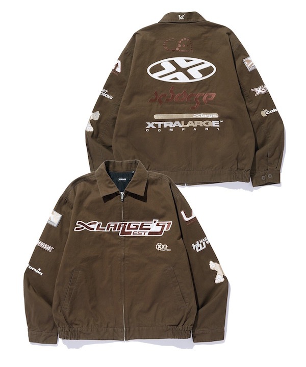 XLARGE �������ȥ�顼�� PEACH FINISHED WORK JACKET