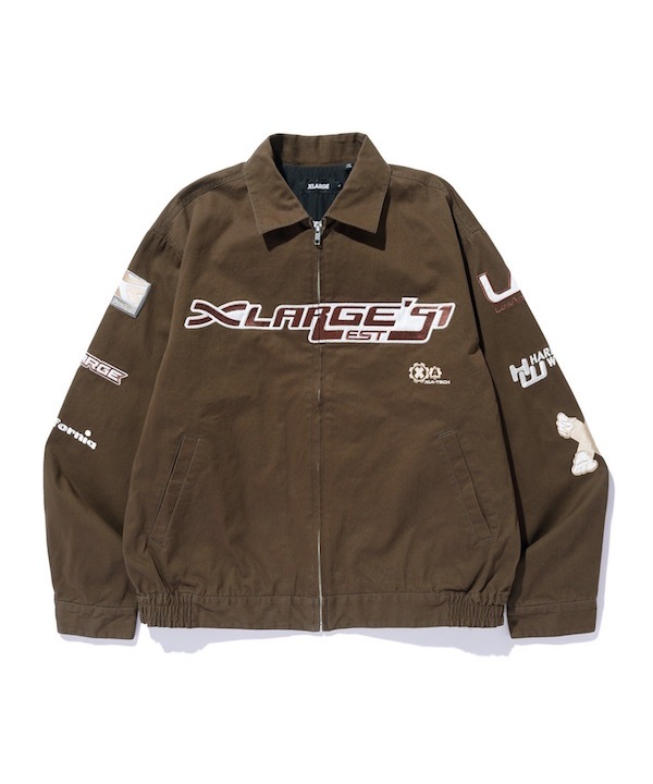 XLARGE �������ȥ�顼�� PEACH FINISHED WORK JACKET