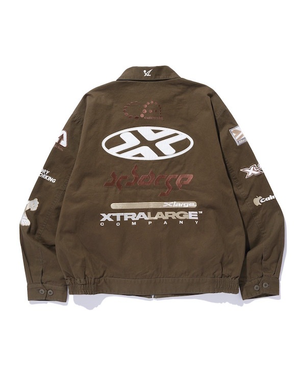 XLARGE �������ȥ�顼�� PEACH FINISHED WORK JACKET