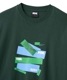 FTC եƥ BLUE & GREEN L/S TEE