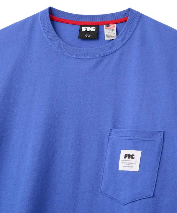 FTC ���եƥ������� POCKET L/S TEE