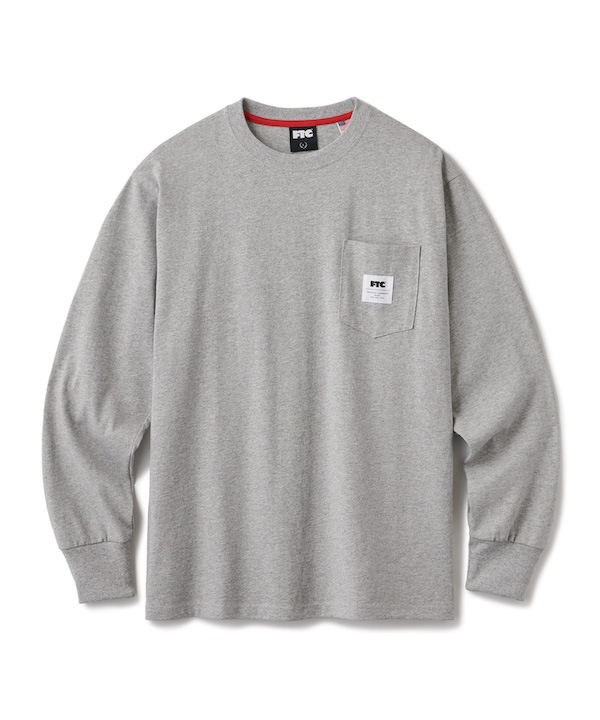 FTC ���եƥ������� POCKET L/S TEE