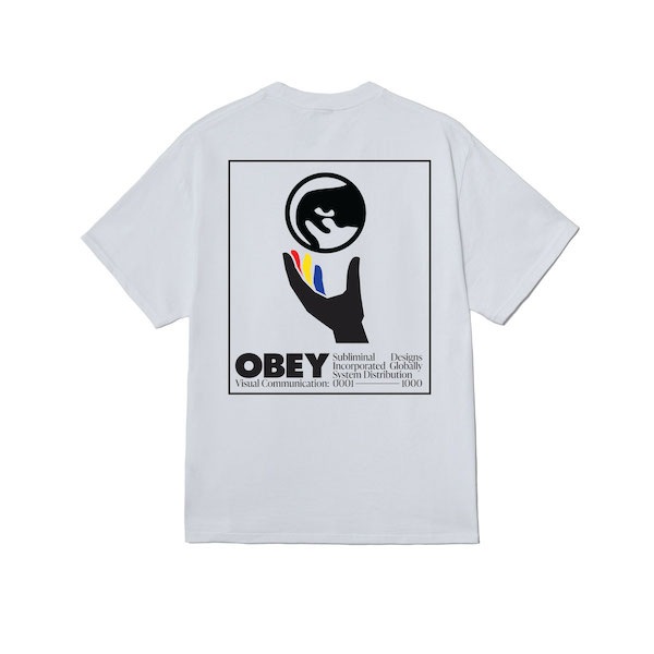 OBEY ���٥� Obey Global Systems Tee