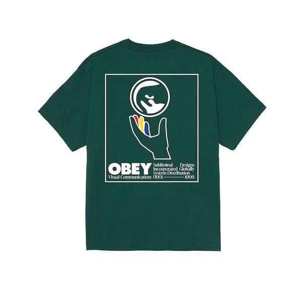 OBEY ���٥� Obey Global Systems Tee