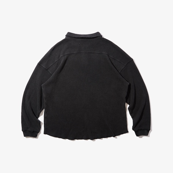 Diaspora skateboards �ǥ������ݥ� Waffle L/S Polo