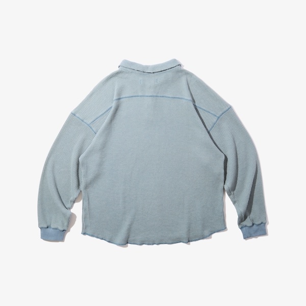 Diaspora skateboards �ǥ������ݥ� Waffle L/S Polo