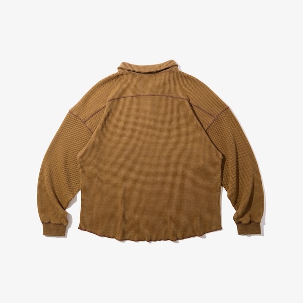 Diaspora skateboards �ǥ������ݥ� Waffle L/S Polo