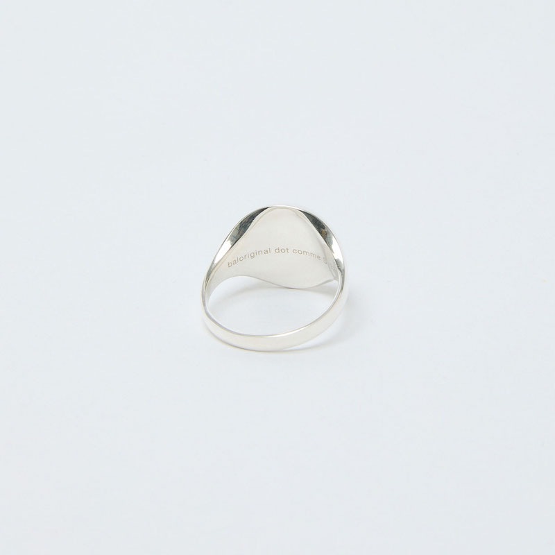 BAL �Х� LOGO SIGNET RING