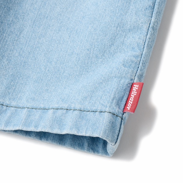 Hellrazor �إ�쥤���� DENIM ZIP SHIRT