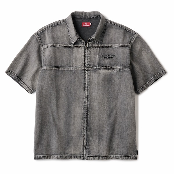 Hellrazor �إ�쥤���� DENIM ZIP SHIRT