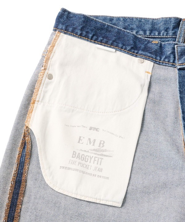 ぽ*ろ様 FTC EMB BAGGY FIT デニムパンツ FTC エフティーシー EMB - Buggy Fit | FTC / エフティーシー | WHATZIS