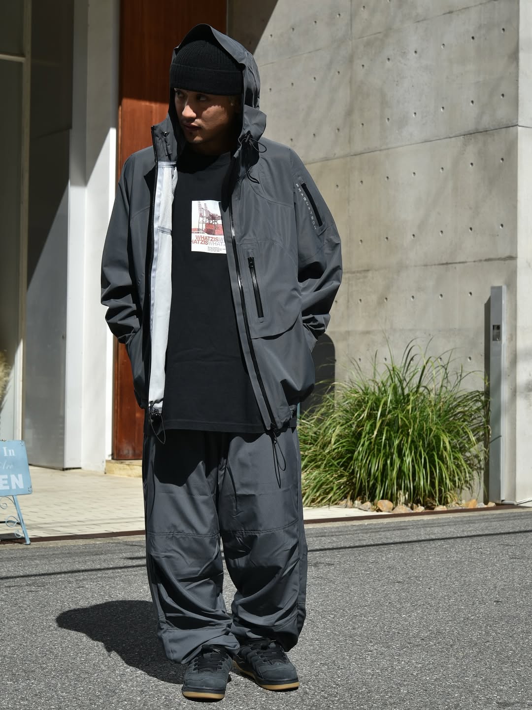 WHATZIS ��åȥ��� Nylon Pants