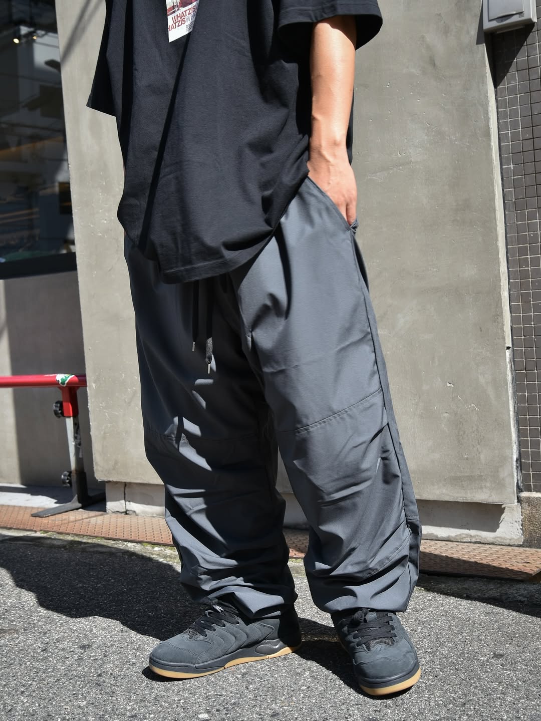 WHATZIS ��åȥ��� Nylon Pants