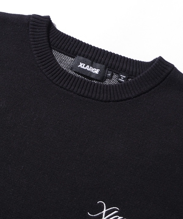 XLARGE �������ȥ�顼�� JACQUARD SWEATER