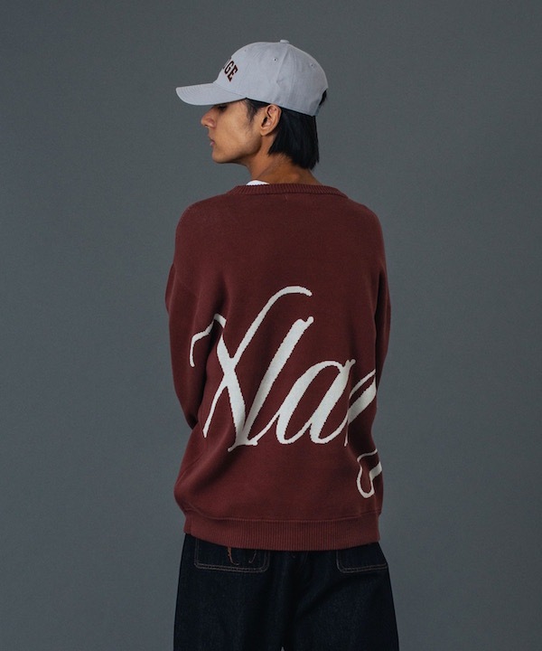 XLARGE �������ȥ�顼�� JACQUARD SWEATER