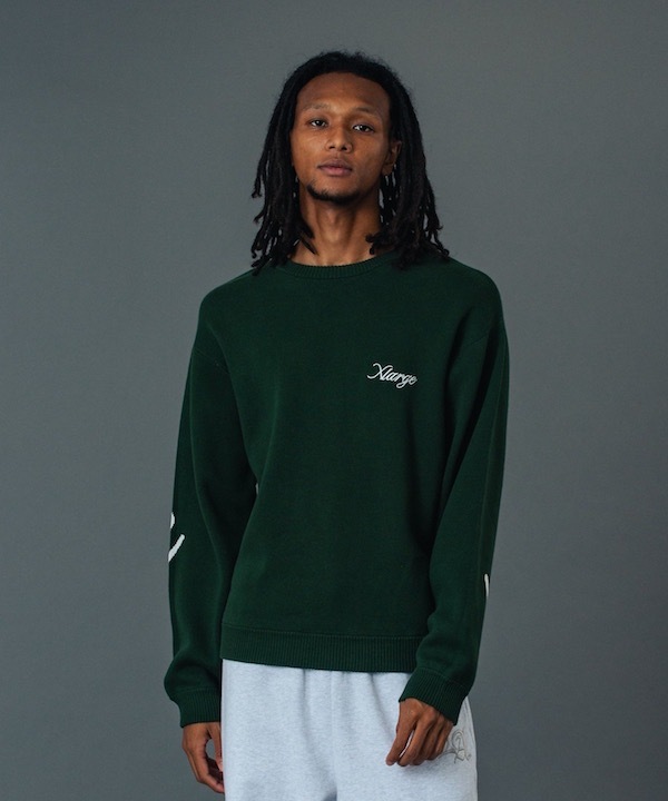 XLARGE �������ȥ�顼�� JACQUARD SWEATER