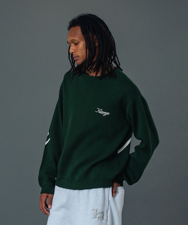 XLARGE �������ȥ�顼�� JACQUARD SWEATER