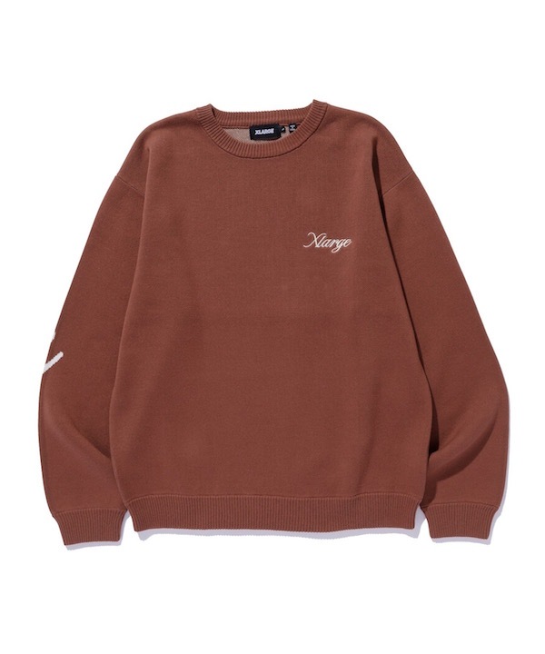 XLARGE �������ȥ�顼�� JACQUARD SWEATER