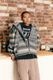 WOKE EDGE �����������å� Gradation Mohair Zip Knit