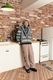 WOKE EDGE �����������å� Gradation Mohair Zip Knit