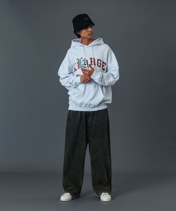 XLARGE �������ȥ�顼�� LA PATCHED HOODED SWEATSHIRT