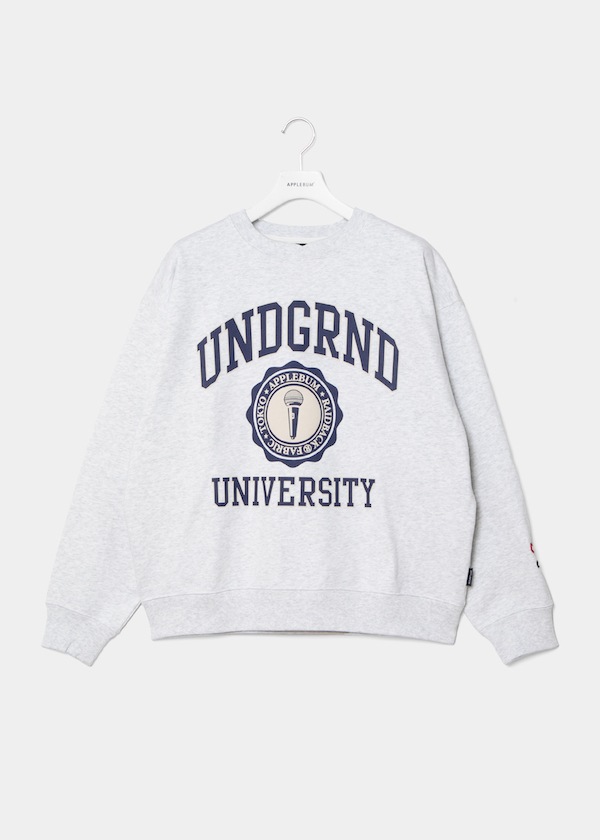 APPLEBUM ���åץ�Х� ��UNDERGROUND UNIVERSITY�� Crew Sweat
