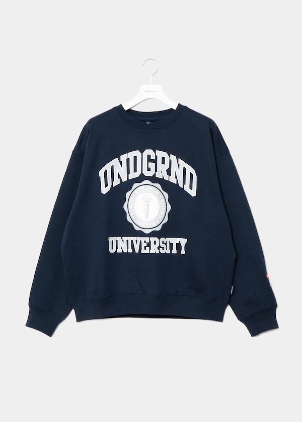 APPLEBUM ���åץ�Х� ��UNDERGROUND UNIVERSITY�� Crew Sweat