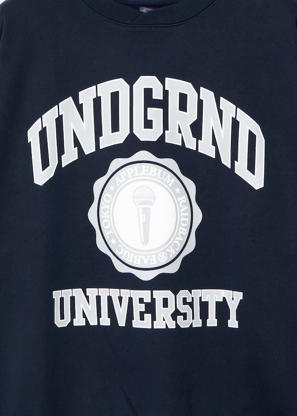 APPLEBUM ���åץ�Х� ��UNDERGROUND UNIVERSITY�� Crew Sweat